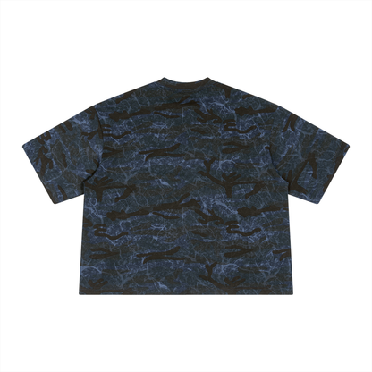 Waran Unisex Boxy Camo Print T-Shirt