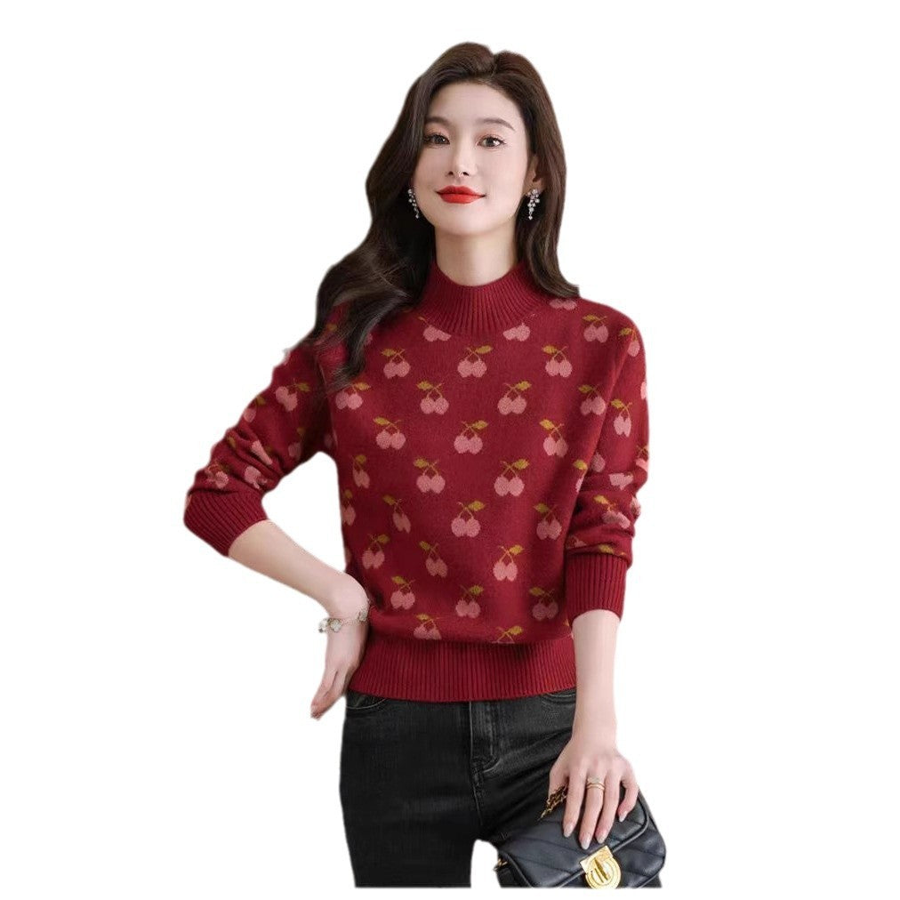 Women's Cashmere Sweater turtleneck