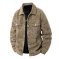 Corduroy Slim-fit Casual Jacket m