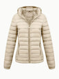 Women's Lightweight Hooded Winter Jacket