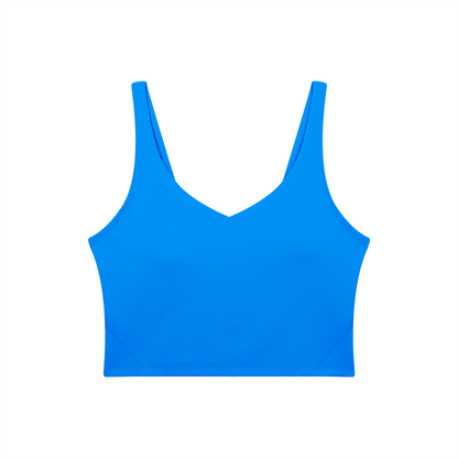 Women's V-Neck Yoga Sports Bra