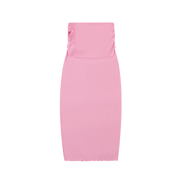 Waran Women’s Dyed Washed Straight Hip-Hugging Slim Maxi Skirt