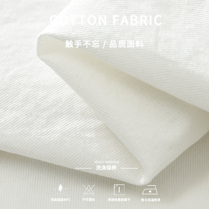 Cotton Simple Long Sleeve Shirt