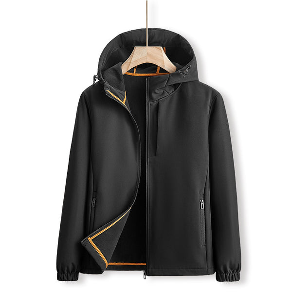 Veste shell d'extérieur pour homme