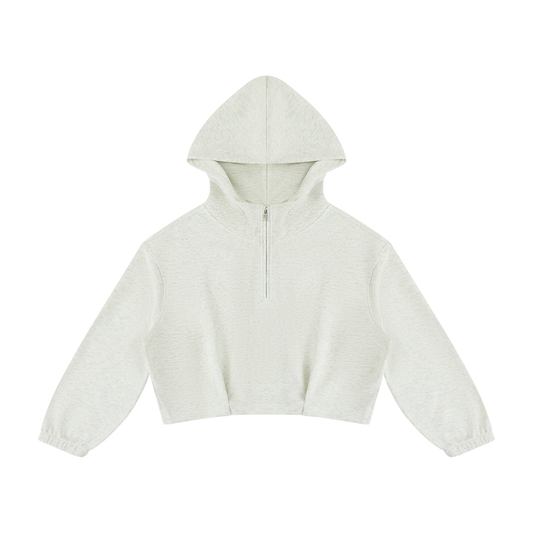 Women’s Boxy Quarter-Zip Hoodie