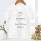 Kids Monogram Print Short Sleeve