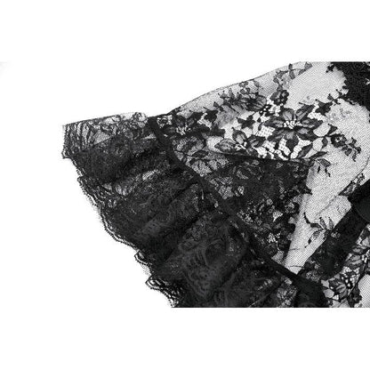 Capelet dentelle à volants Bellatrix Dark in Love