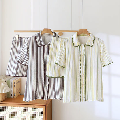 Comfortable Short-sleeve Sleepwear That Can Also Be Worn As Loungewear Set