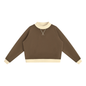 Women’s Mock Neck Crewneck Sweatshirt
