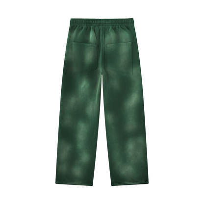 Unisex Sunfade Wide Leg Fleece Sweatpants 350GSM