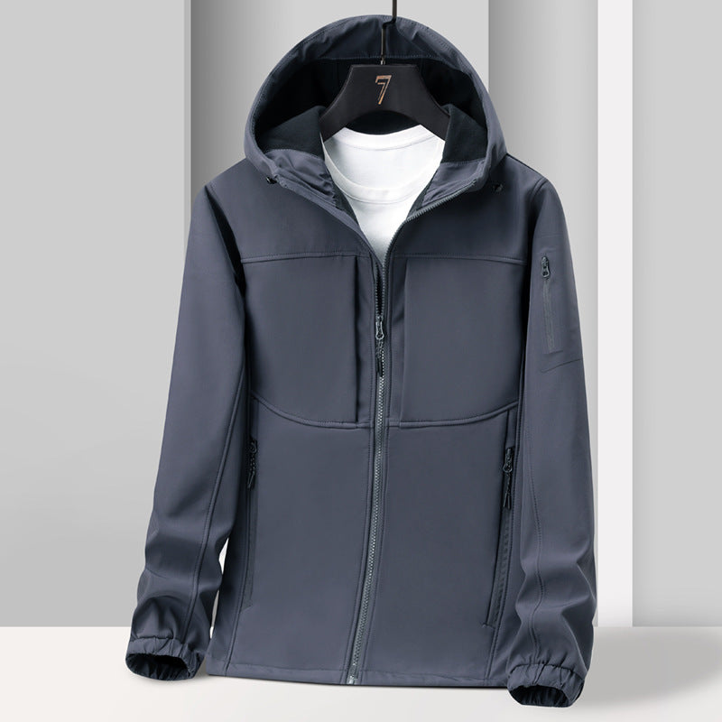Soft Shell hooded Jacket