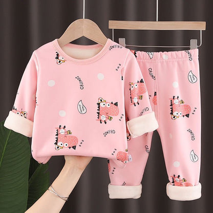 Boy Long-sleeved Thick Thermal