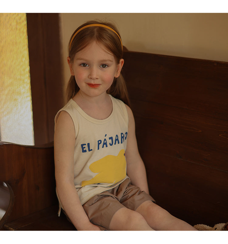 Girls' Versatile Thin Casual Pure Cotton Casual Shorts