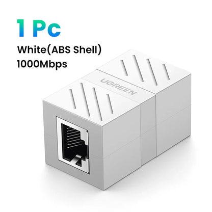 UGREEN Connecteur RJ45 Rallonge Réseau Ethernet pour Câble Ethernet Cat7 Cat6 Cat5e Adaptateur Gigabit Femelle à Femelle