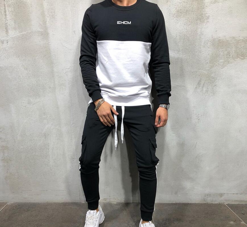 Men's Hoodies Tracksuit Set