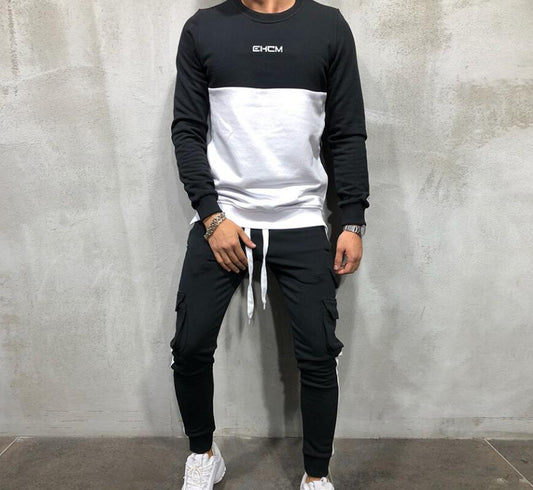 Men's Hoodies Tracksuit Set