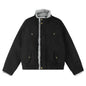 Women's Suede Faux Fur Collar Short Jacket