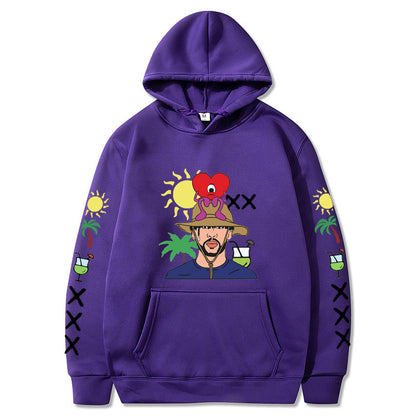 Womens un verano sin ti around body bunny hoodie