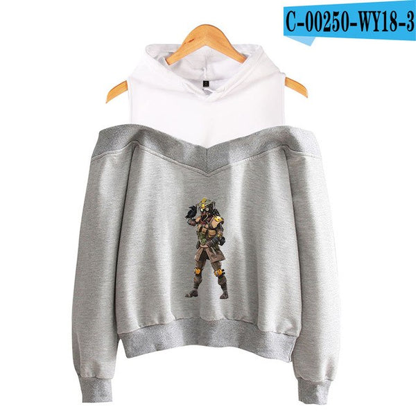 Apex Legends Off-Shoulder Hoodie