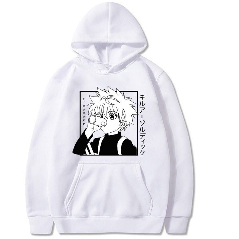 Harajuku-hunter war loose pullover hoodies