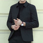 Men's Mid Length Single-breasted jacket