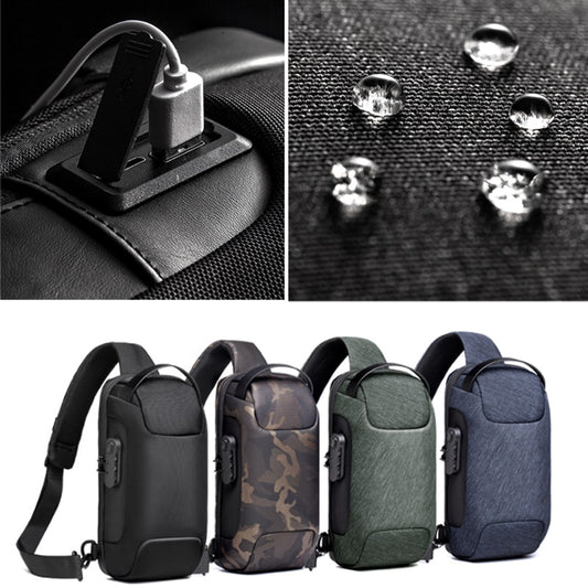 Waterproof Anti-Theft Crossbody Sling Bag