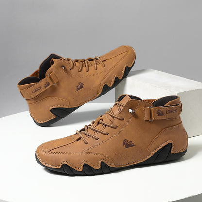men's casual short boots