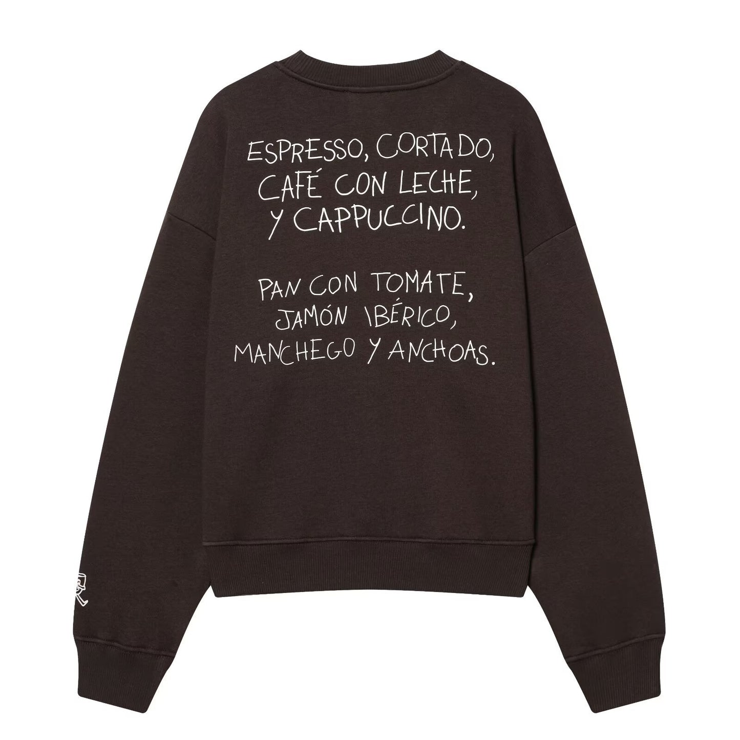 Spring cutting printed sweatshirts for women's