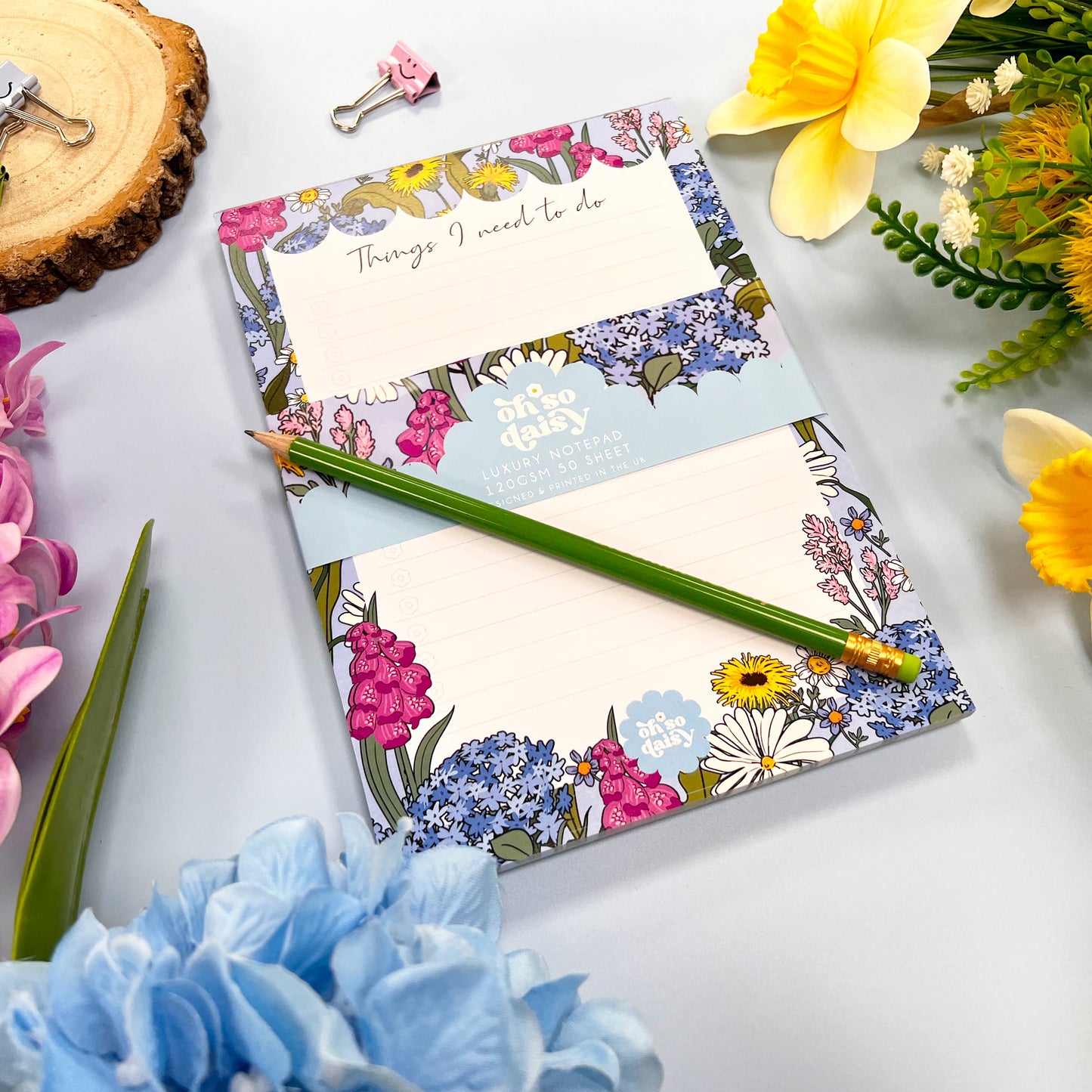 COTTAGE GARDEN A5 LIST NOTEPAD