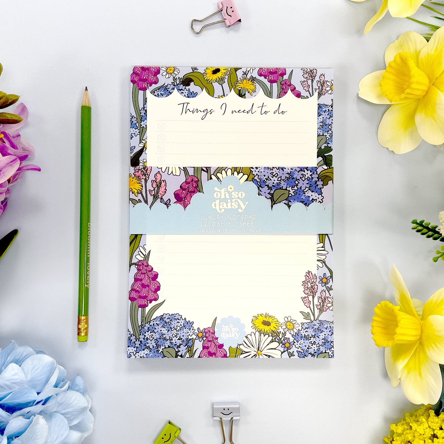 COTTAGE GARDEN A5 LIST NOTEPAD