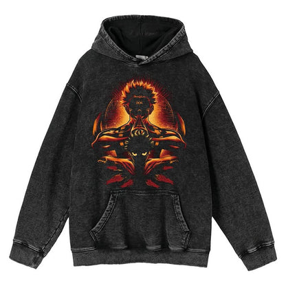 Jujutsu Kaisen Vintage Hoodie