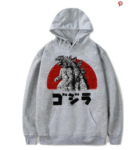 Blade Flame Pillar casual pullover hoodie