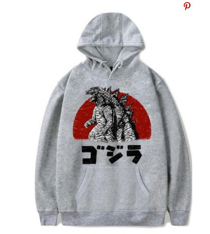 Blade Flame Pillar casual pullover hoodie
