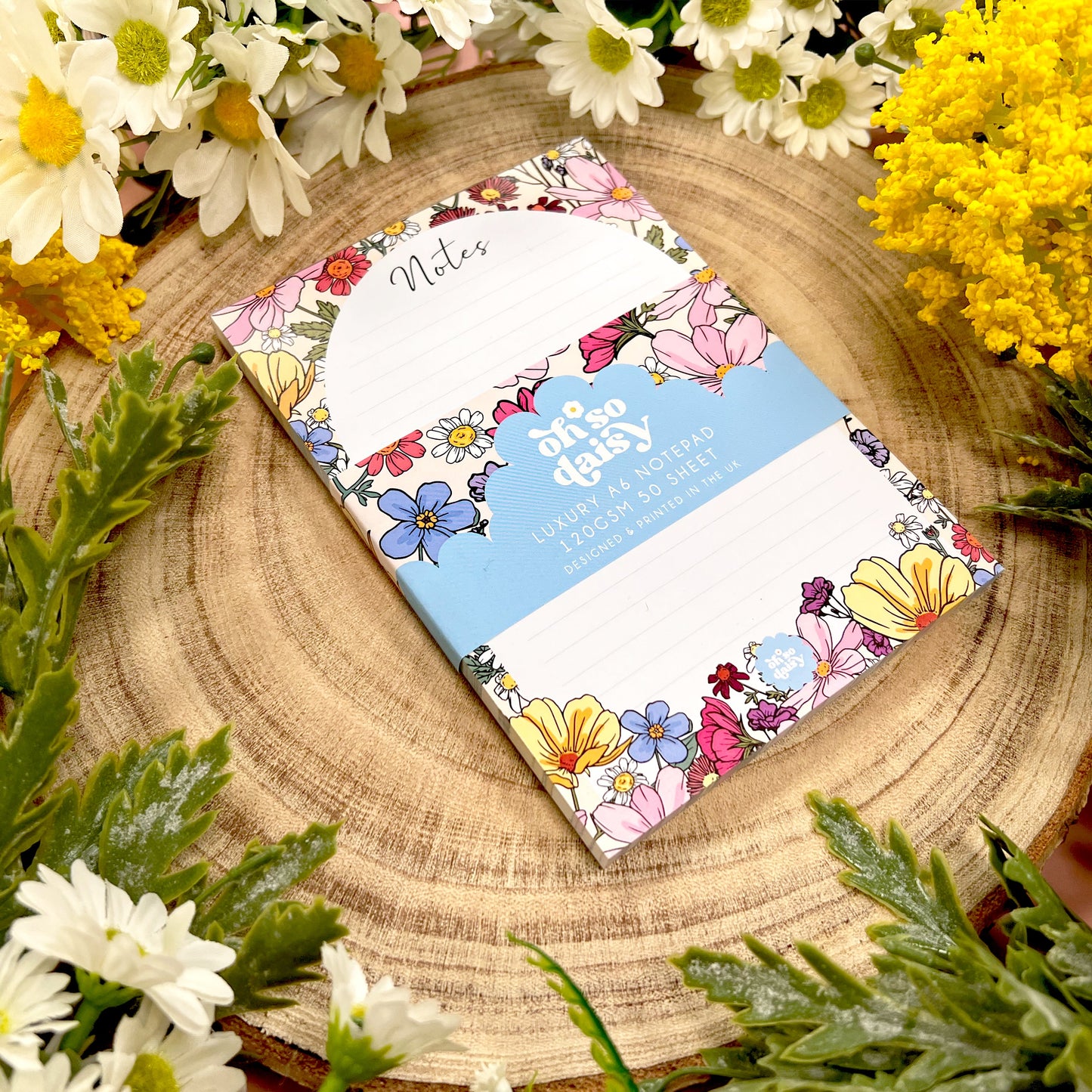 SHE’S A WILDFLOWER A6 NOTEPAD