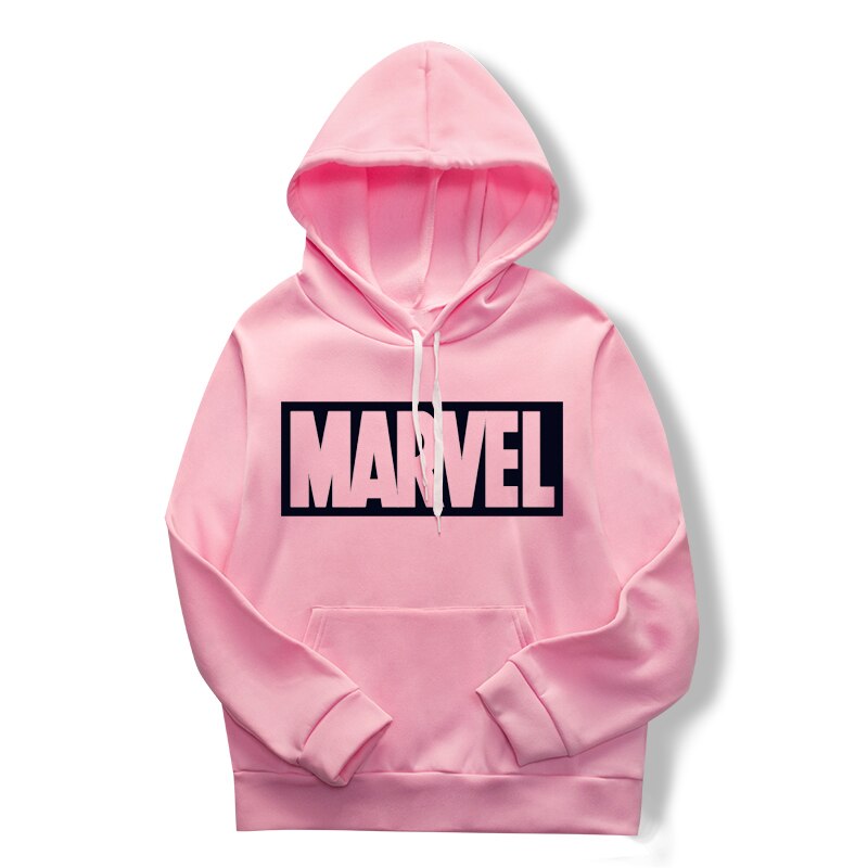 Marvel print hoodies