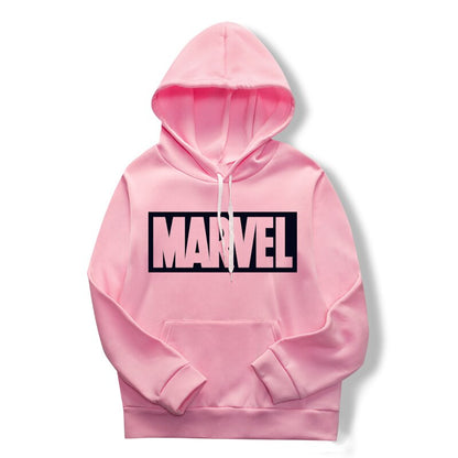 Marvel print hoodies