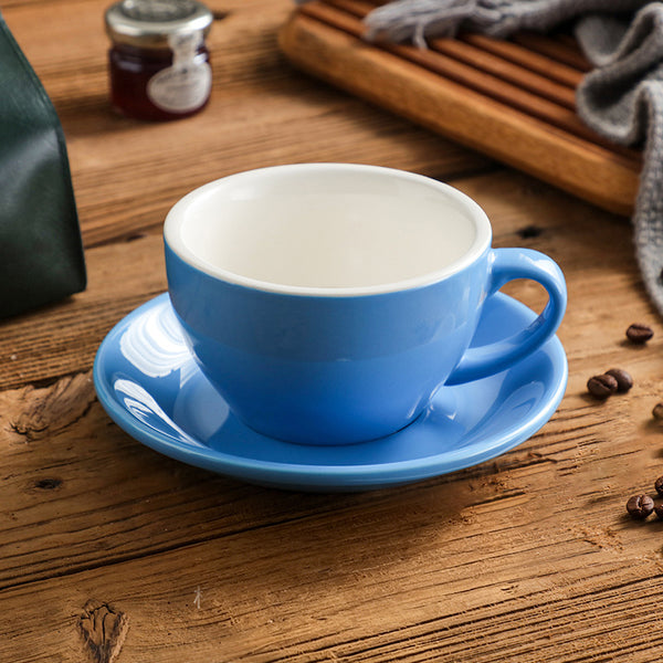 Nordic Minimalist Ceramic Coffee Cup Set – 300ml