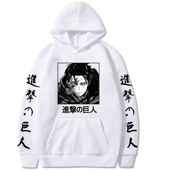 Attack on Titan Printed Hooded Sweatshirt for Mens