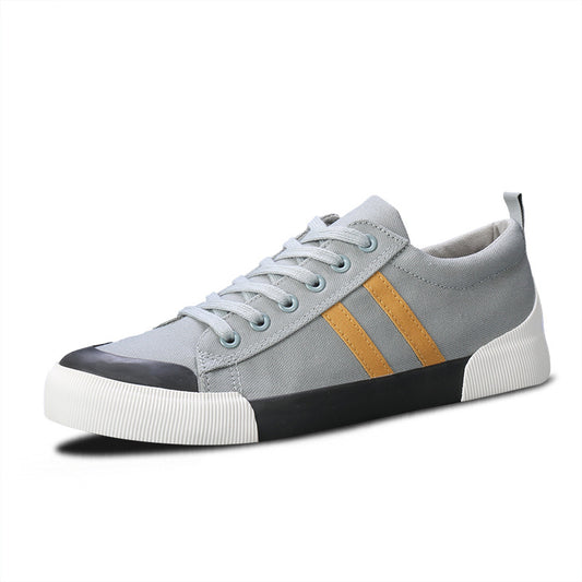 Lightweight breathable versatile casual men's low top flat lace up shoes for men