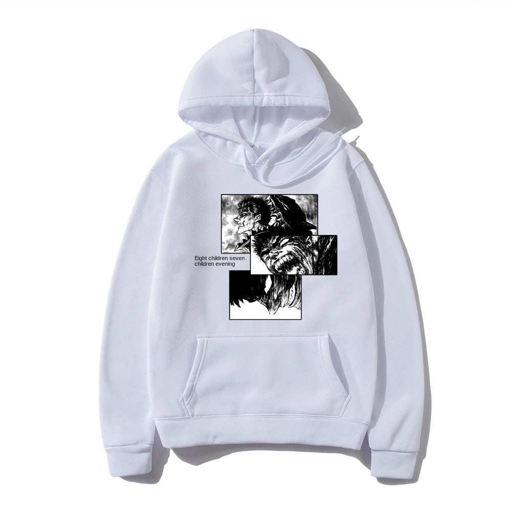 Berserk Loose Hooded Sweatshirt