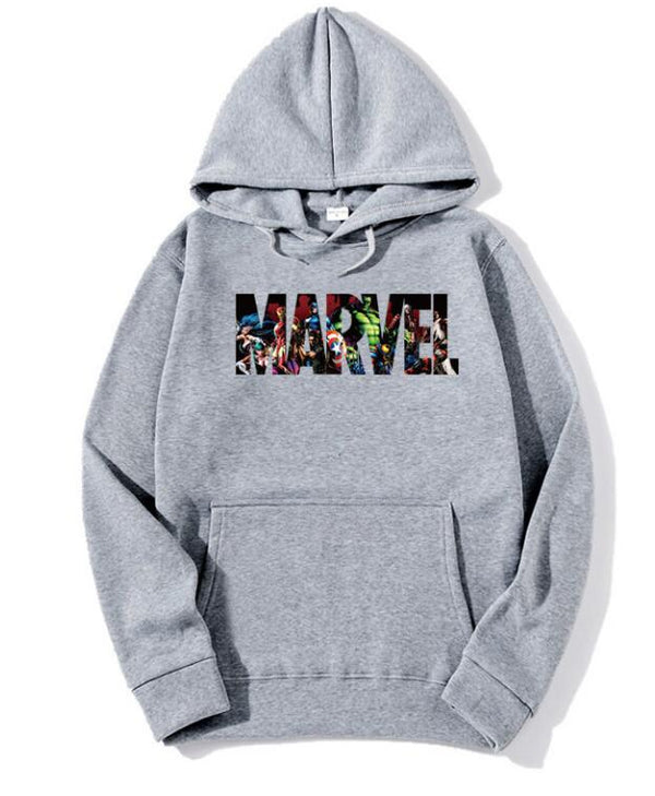 Men's Marvel Print Hoodie