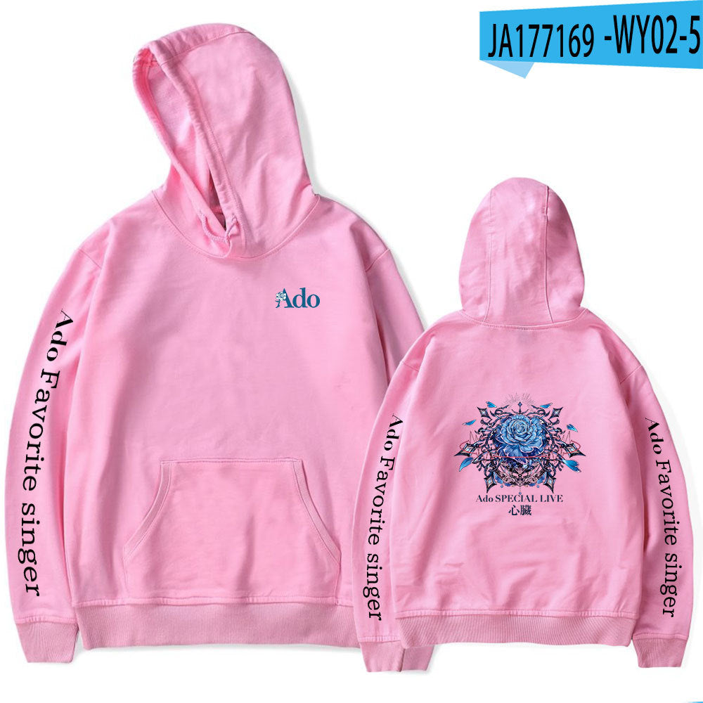 Ado anime pullover Hoodies