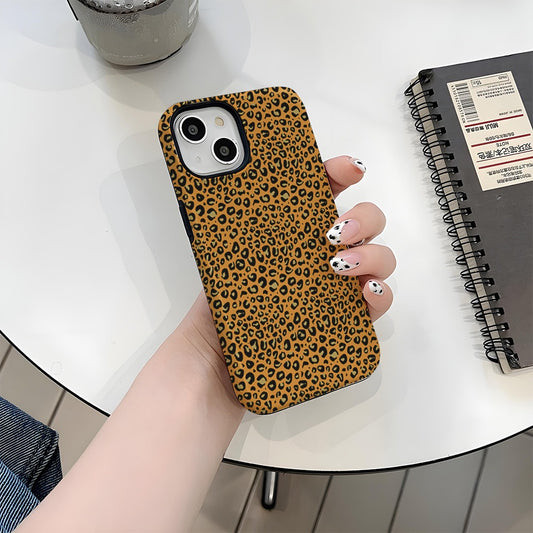 Leopard print phone case