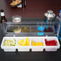 4 Compartment Bar Caddy with cover