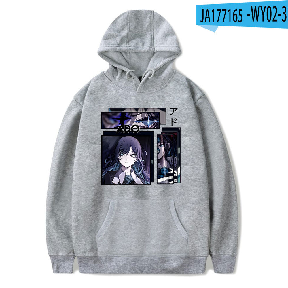Ado anime pullover Hoodies