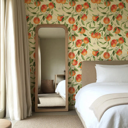 GIARDINA D'AMALFI CREAM WALLPAPER