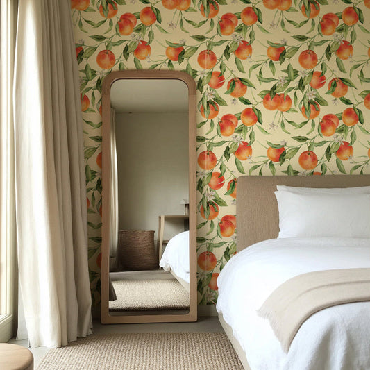 GIARDINA D'AMALFI CREAM WALLPAPER