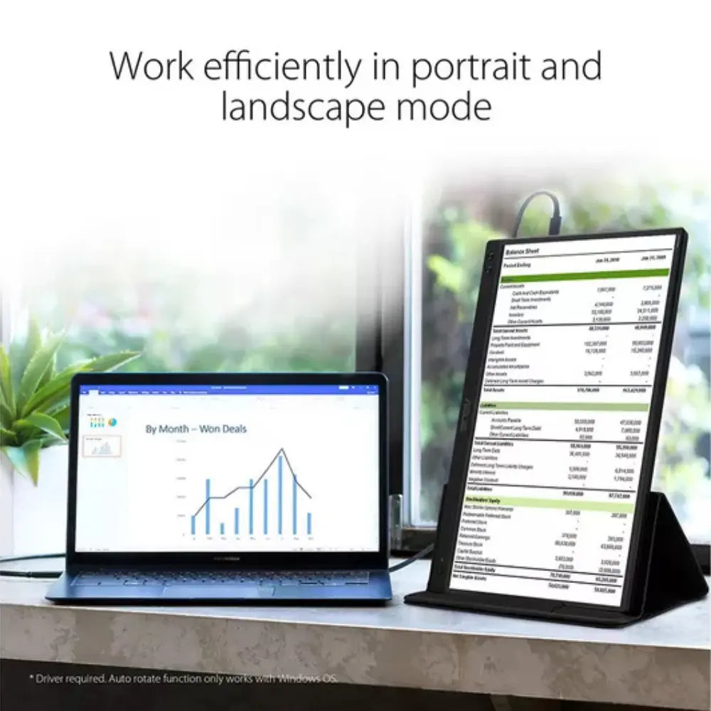 ASUS ZenScreen MB166C Full HD 15.6" IPS LED Portable Monitor