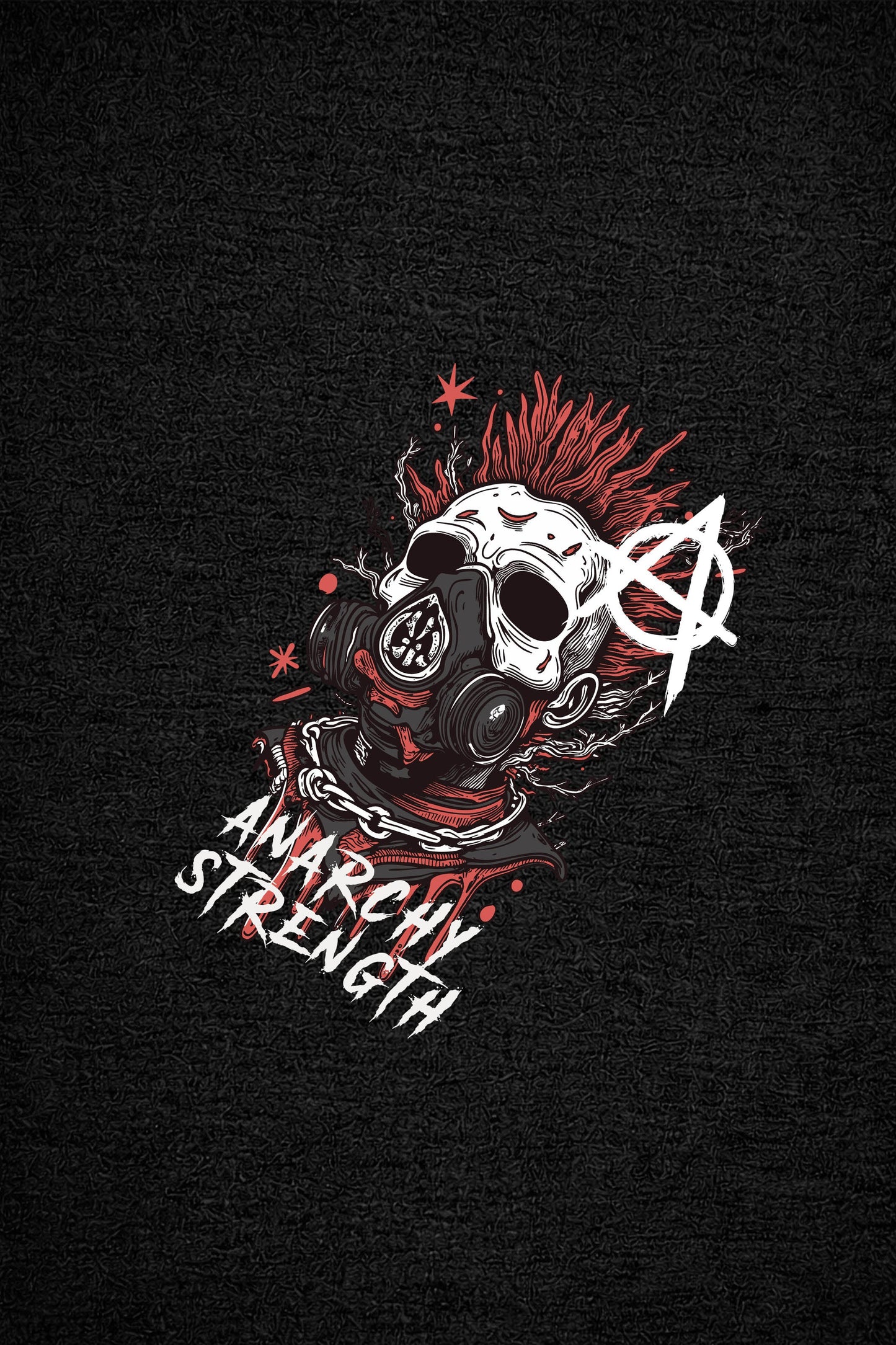 T-shirt Riotborn AS - Noir