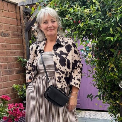 Aura Handmade Leather Bag - Pastel Violet